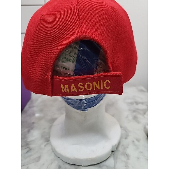 Freemason Mason Masonic  Hats Caps (3)  Embroidered Adjustable *READ - Picture 6 of 13